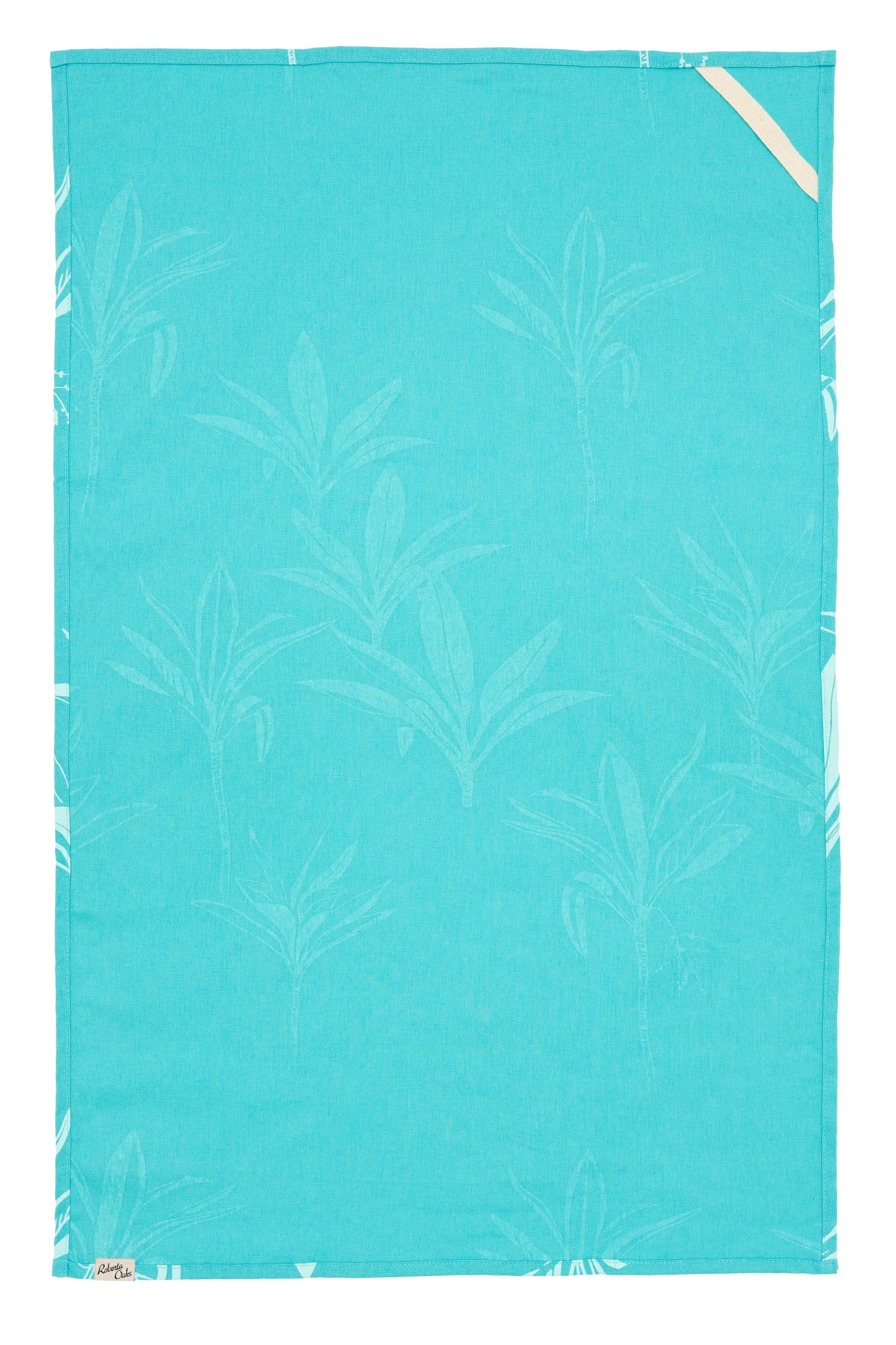 Ti Leaf Tea Towel - Aqua