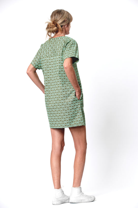 Mini Kaftan - Mod Volcano Sage