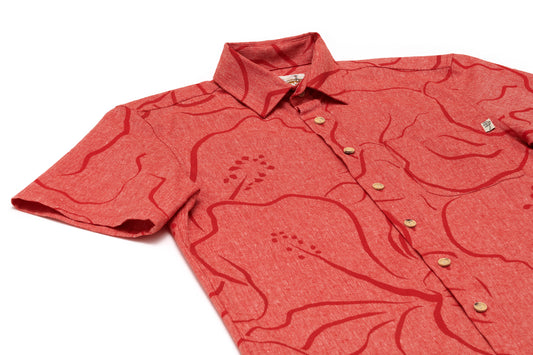 Waialua Red Linen