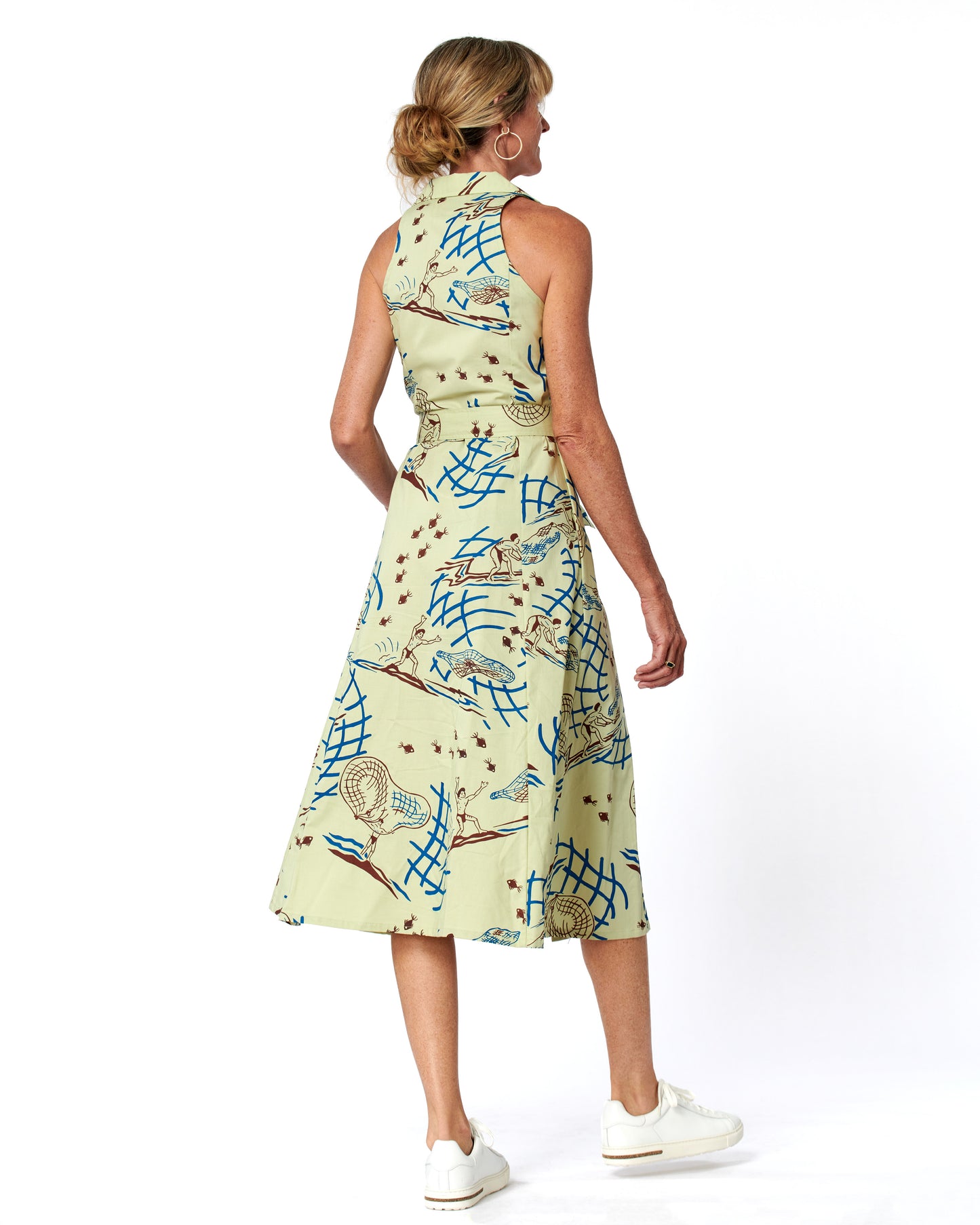 Net Fisher Eucalyptus Maxi Dress