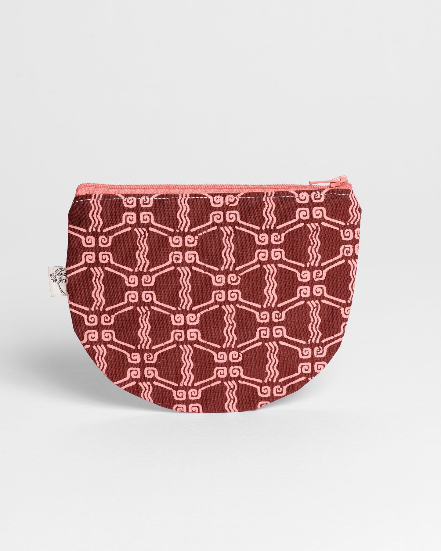 Half Round Pouch - Mod Volcano Cocoa