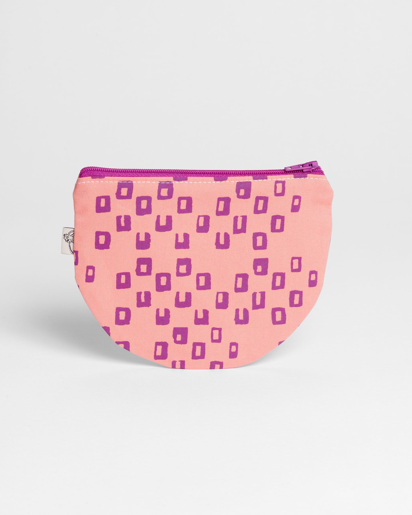 Half Round Pouch - Sollano Coral