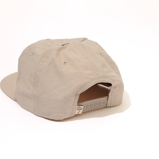 80's Hawaii Nylon Snapback - Stone