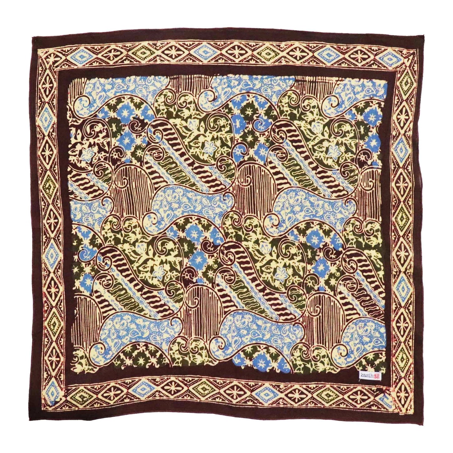 Batik Bandana - Mahogany Paisley