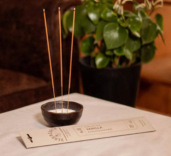 Herb & Earth Incense- Vanilla