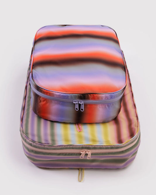 PACKING CUBE LARGE - GRADIENT STRIPES