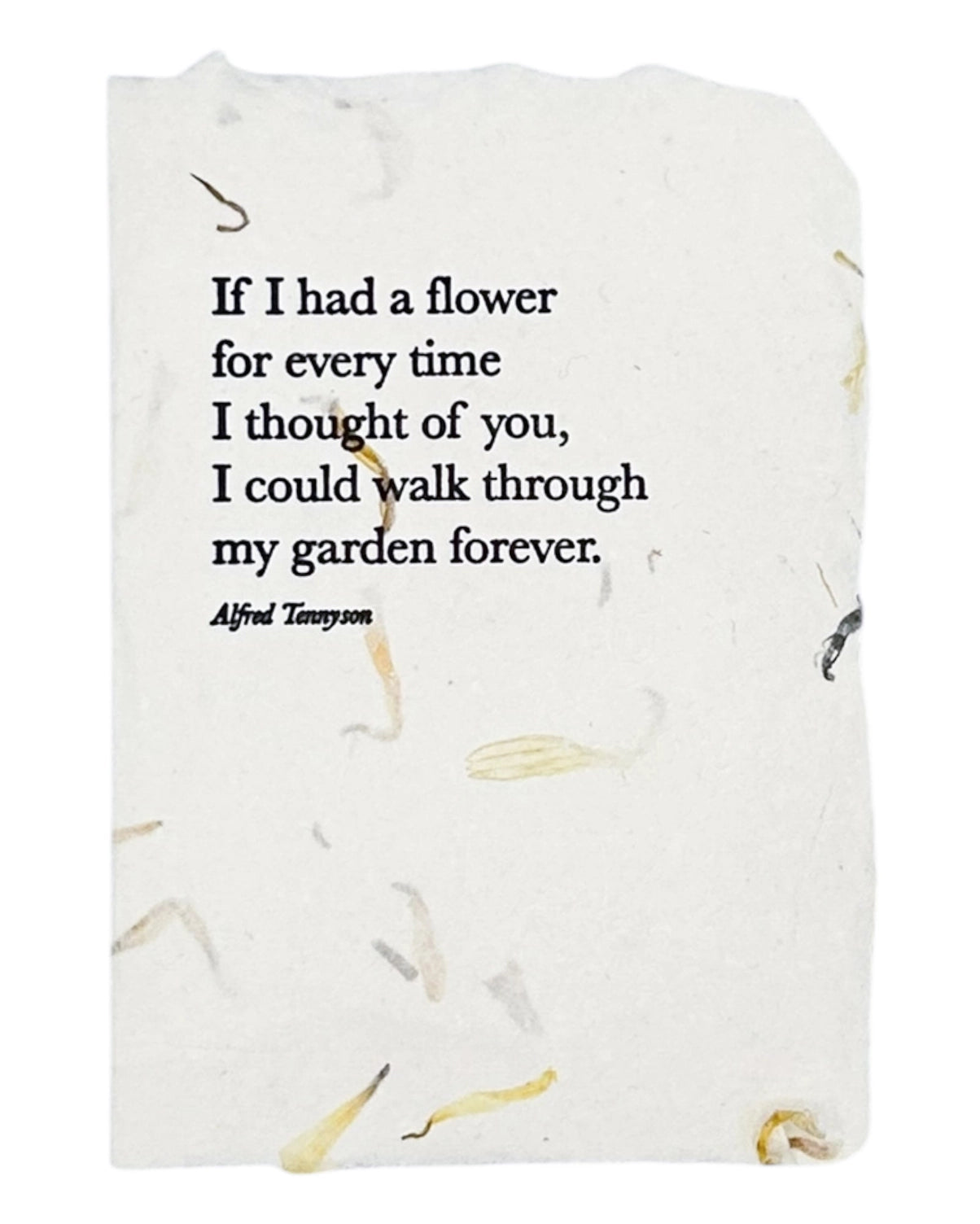If I Had a Flower Card