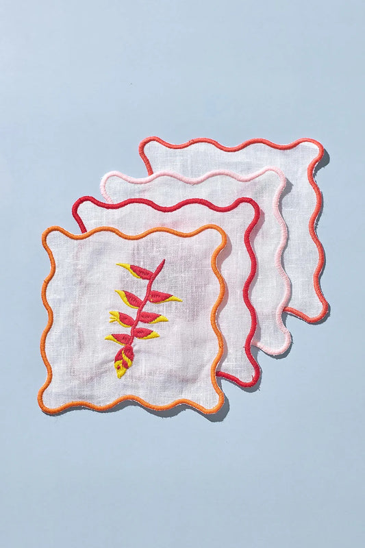 Flores Linen Napkin Set