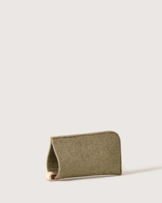 Wool Eyeglass Sleeve - Sage