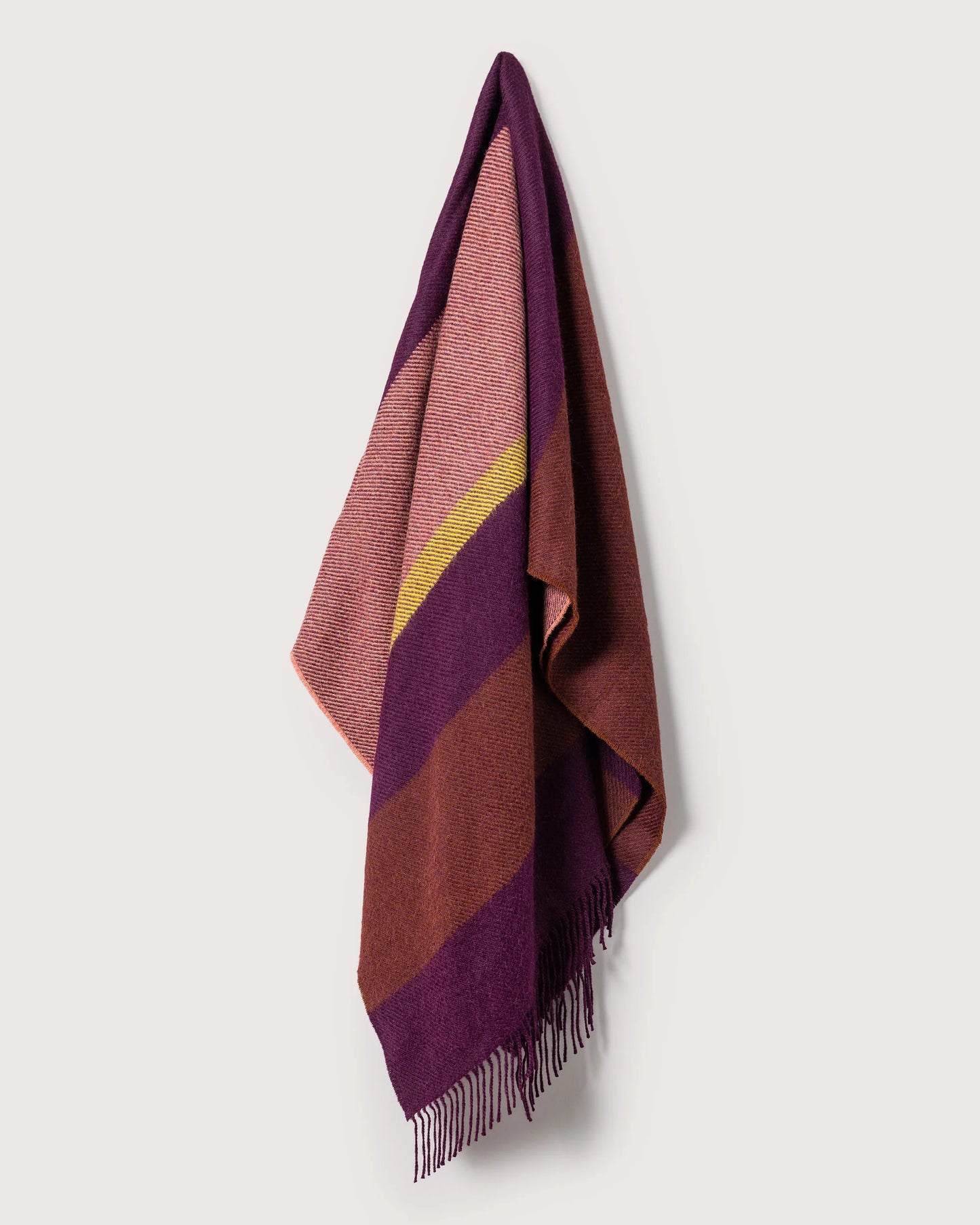 Haus Alpaca Throw - Spice Stripe