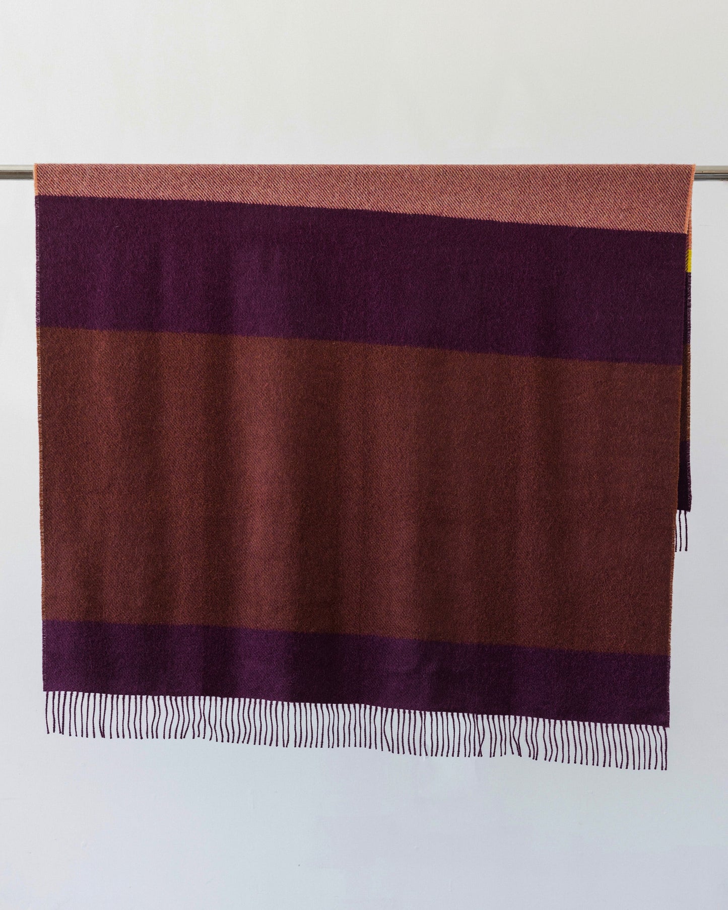 Haus Alpaca Throw - Spice Stripe