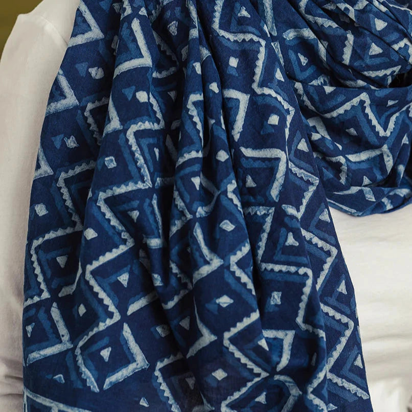 Indigo Scarf/ Pareo - MARINA
