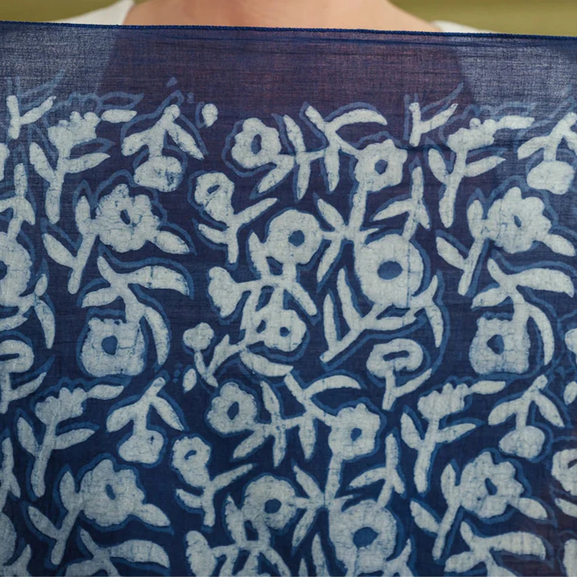 Indigo Scarf/ Pareo - NEELA