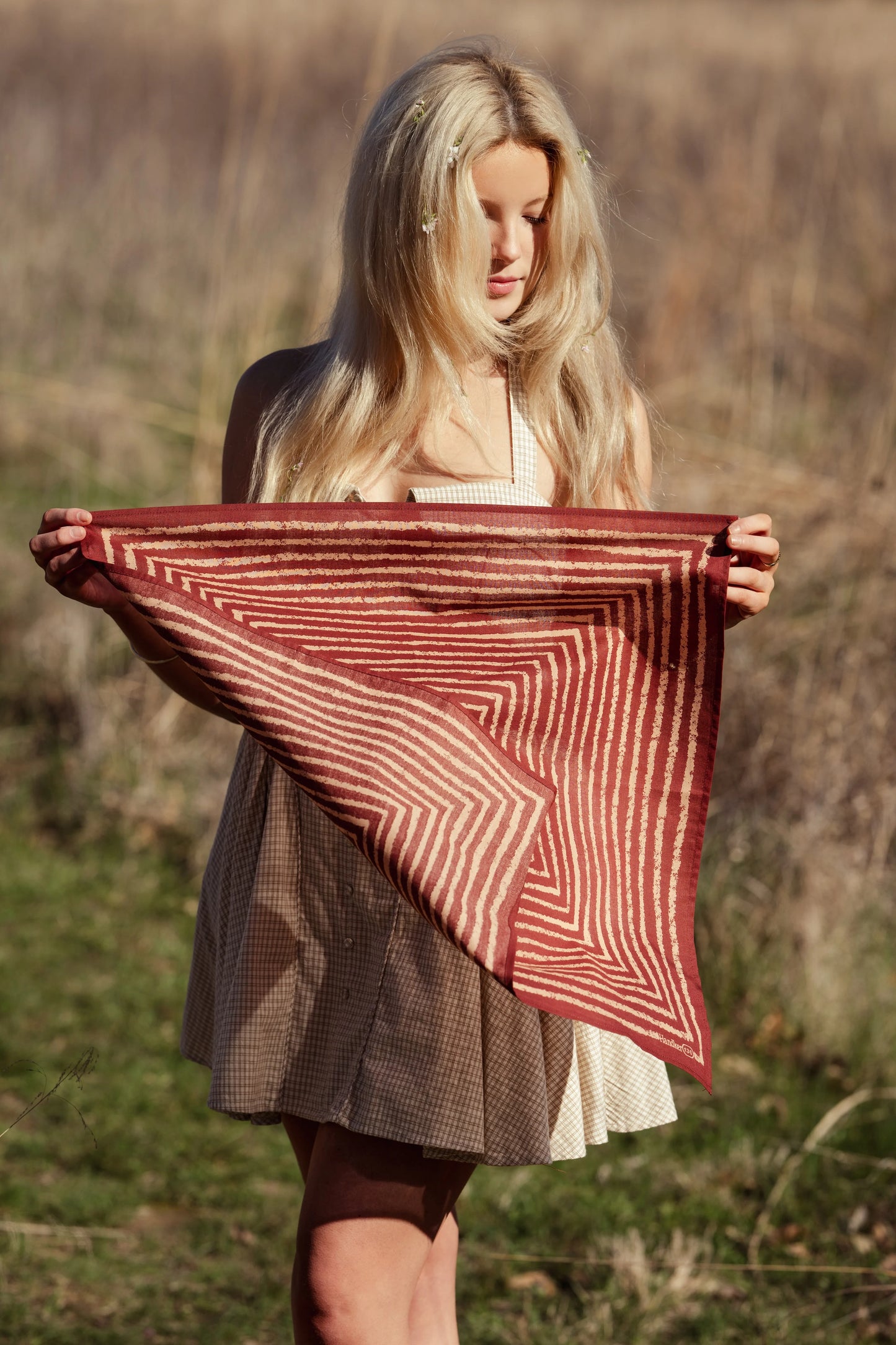 Bandana Sammie Pink Stripe