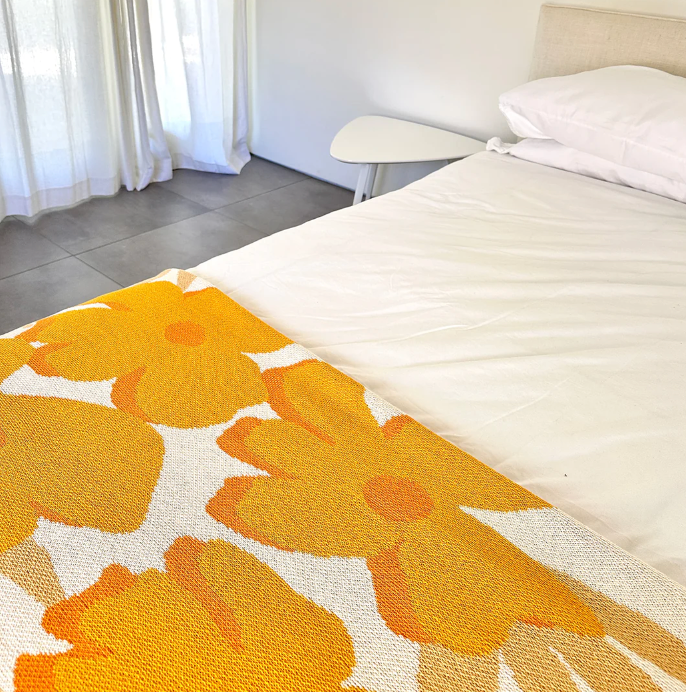 DESERT FLOWER THROW - CITRUS