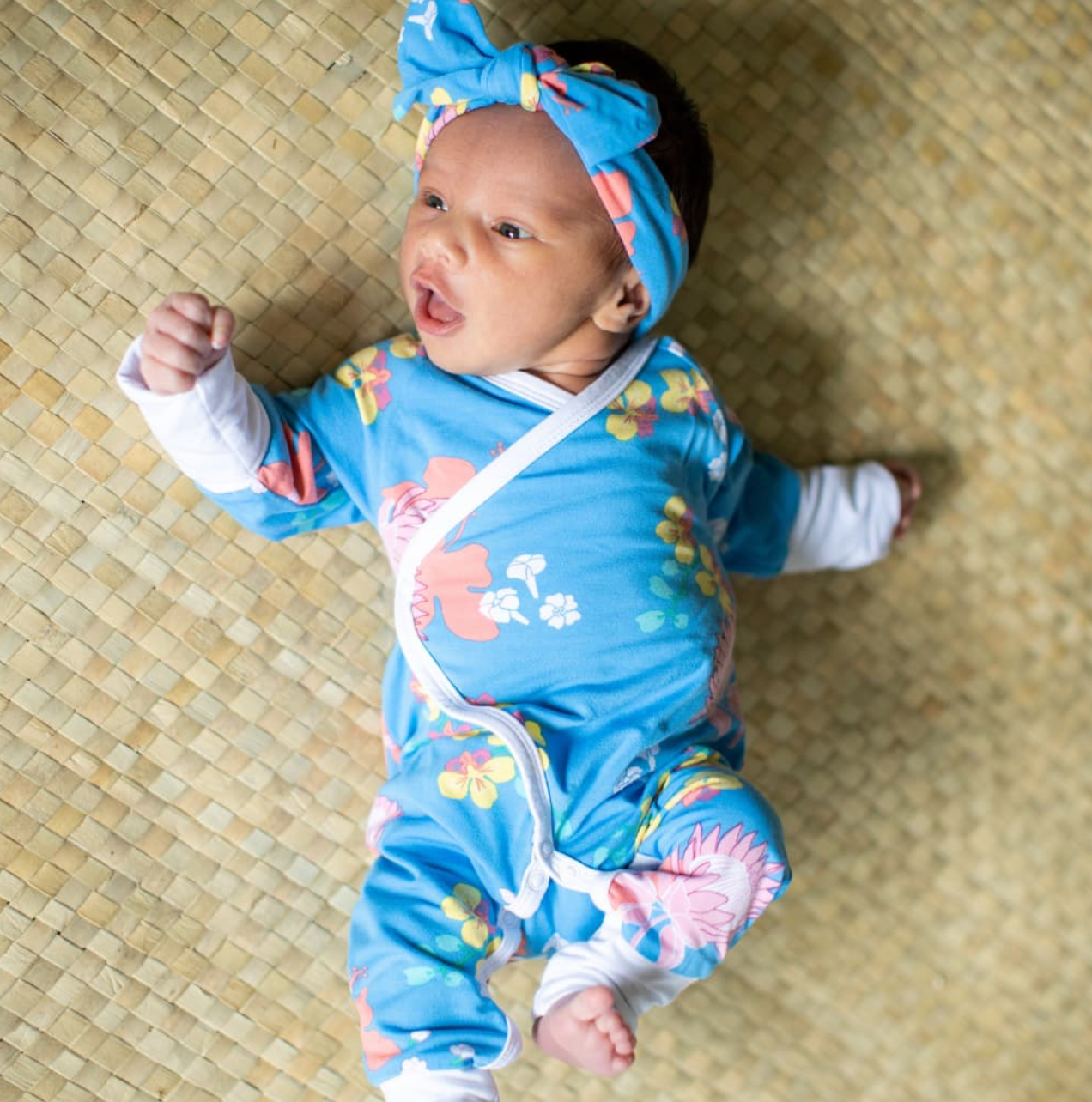 New Born Coverall - Pua Power