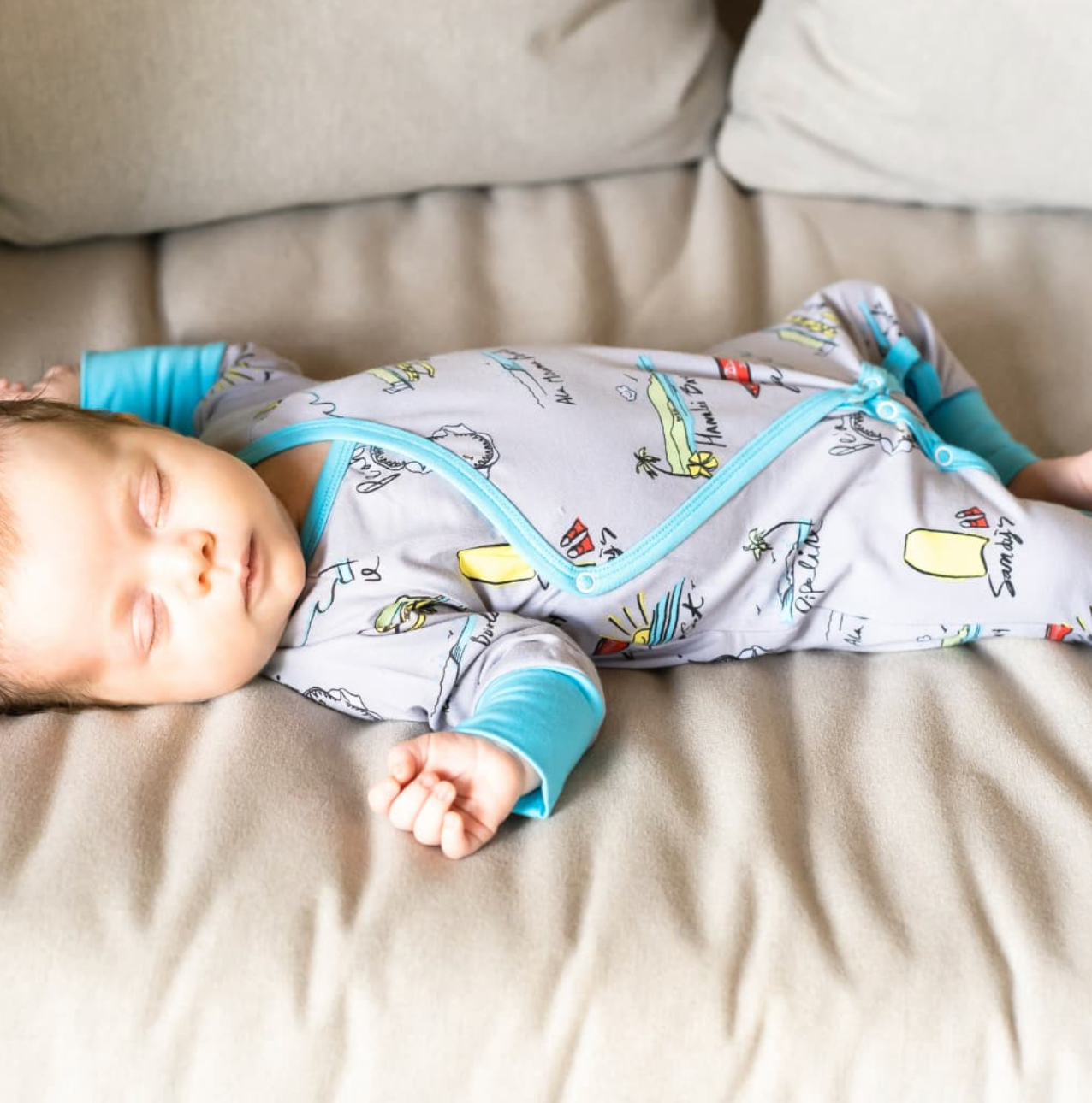 New Born Coverall - Surf Report