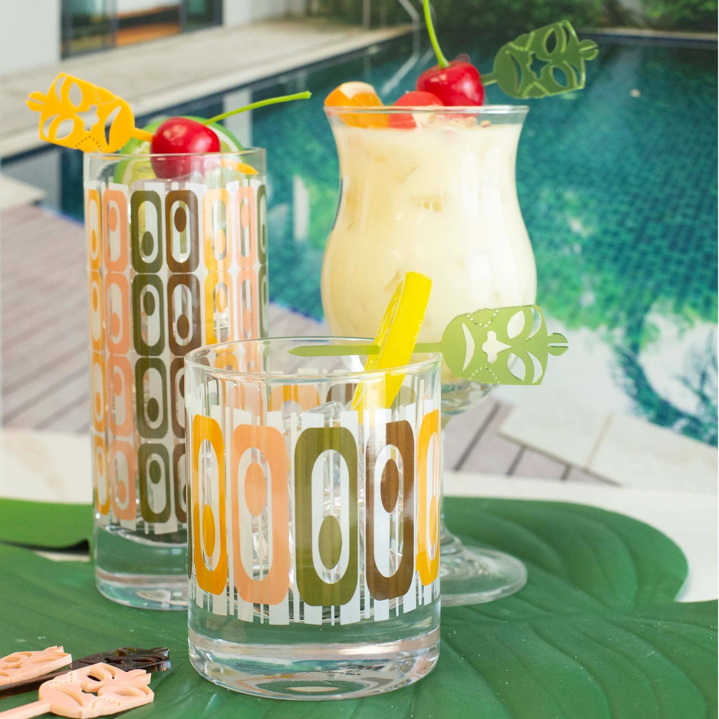 Tiki Cocktail Picks- Assorted