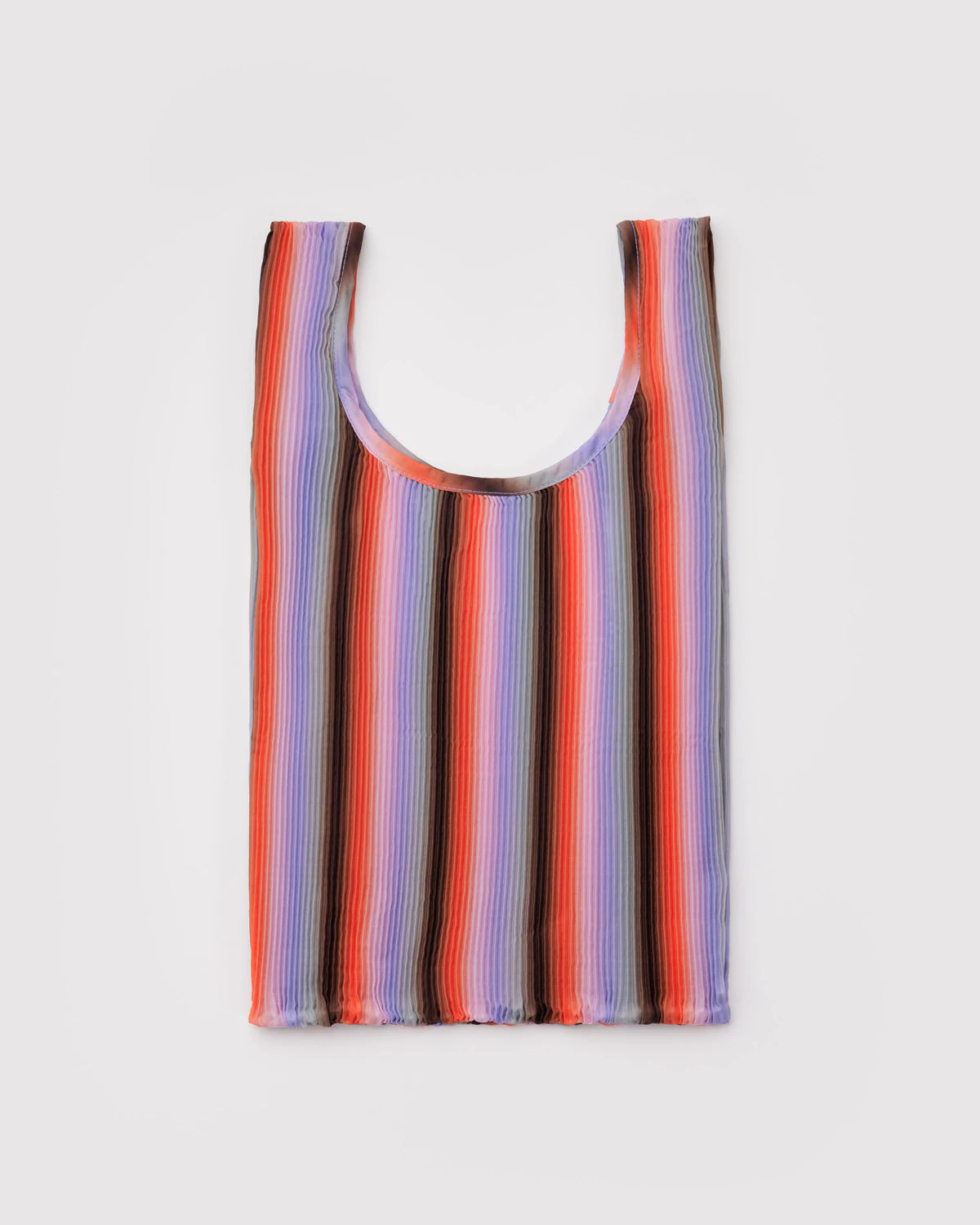 PLEATED BAGGU - GRADIENT STRIPE POPPY & LILY