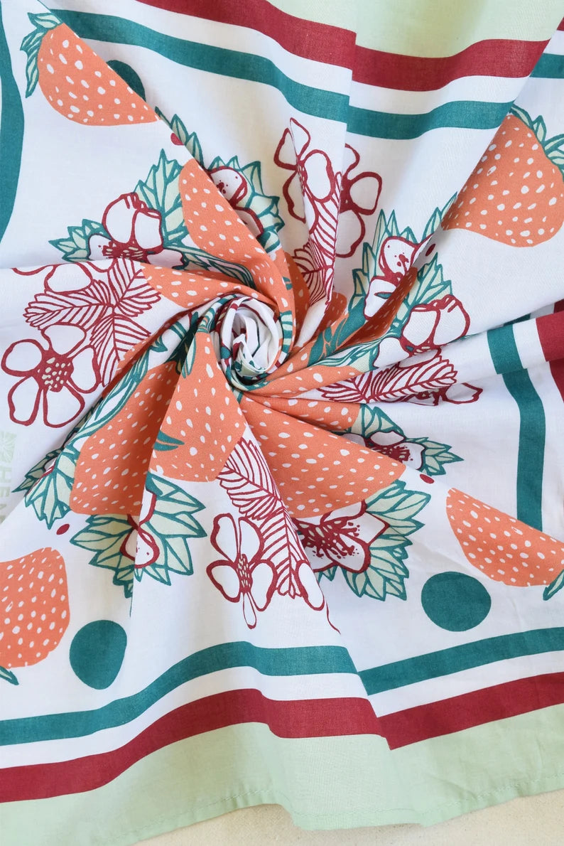 Bandana Strawberry Patch