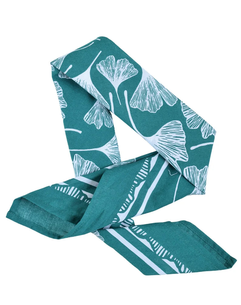 Bandana Ginkgo Leaf Green