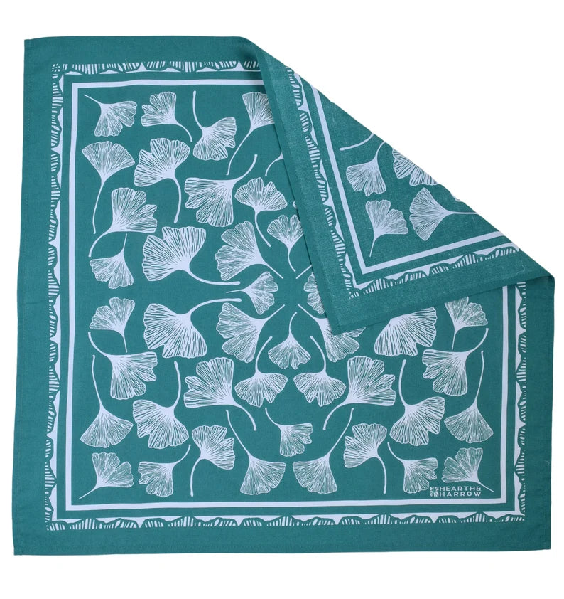 Bandana Ginkgo Leaf Green
