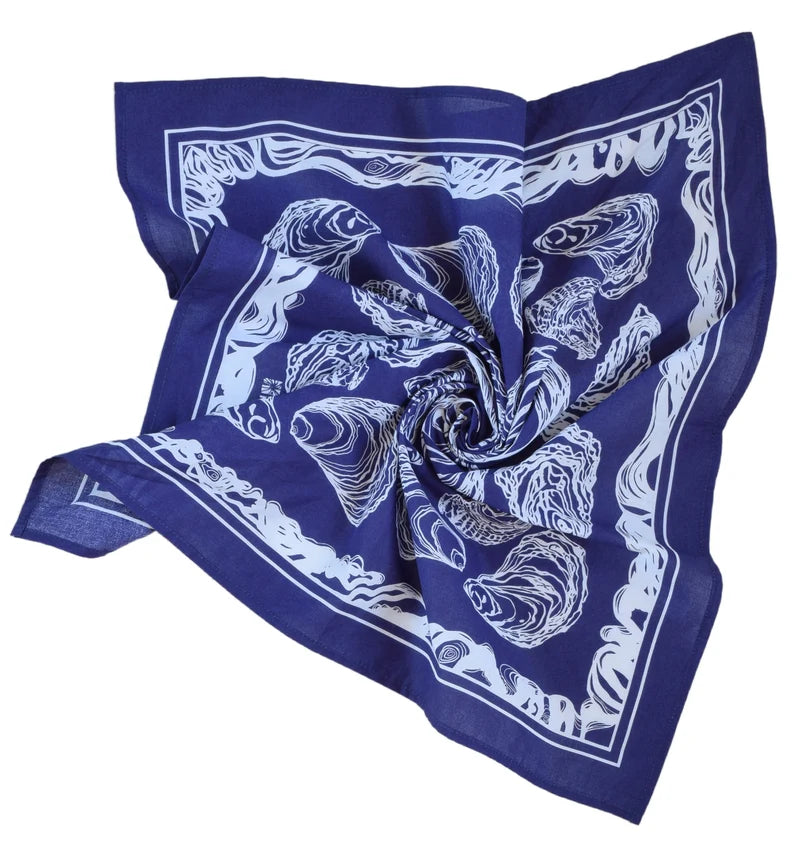 Bandana Oyster Royal Blue