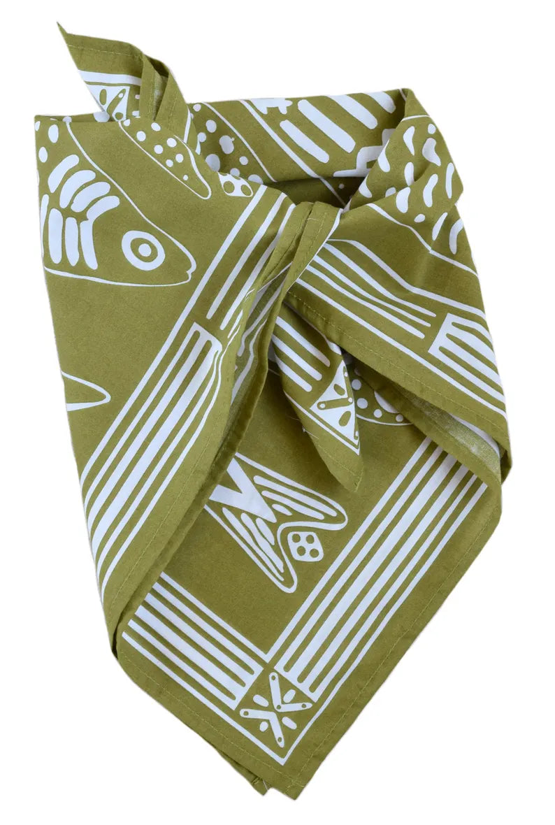 Bandana Sardine Olive