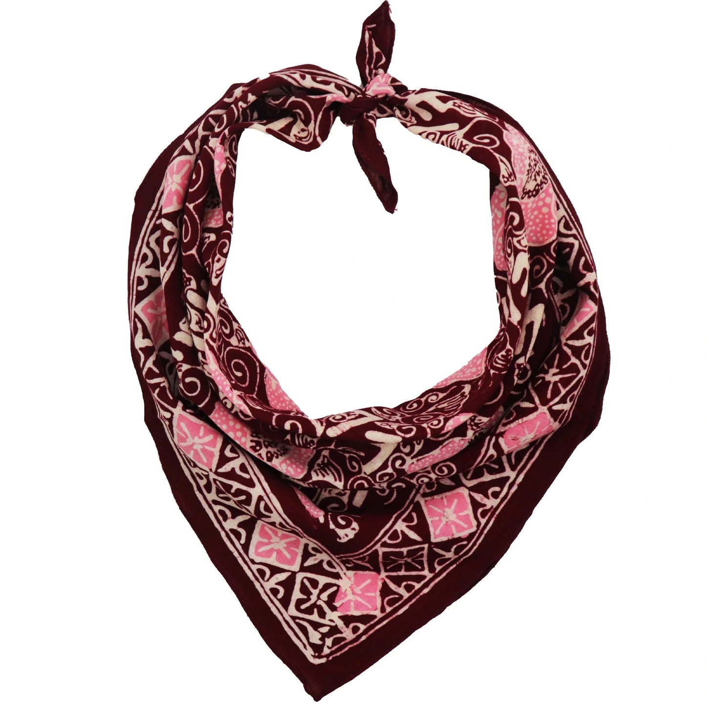 Batik Bandana - Pink Corpse Flower