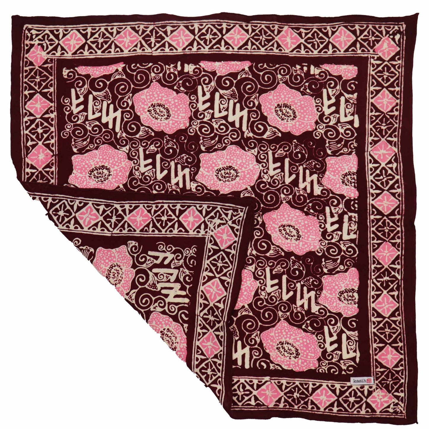 Batik Bandana - Pink Corpse Flower
