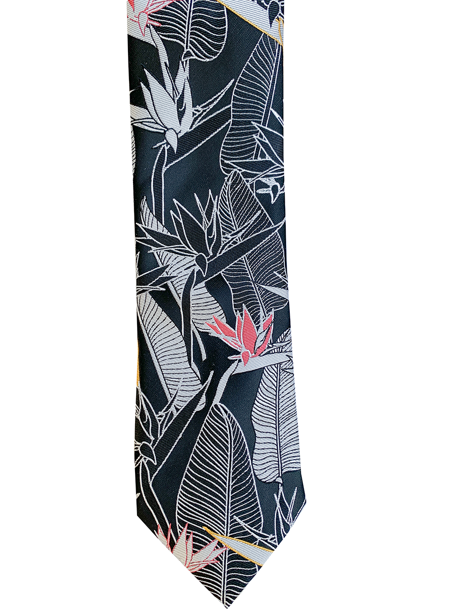 Bird of Paradise Black Modern