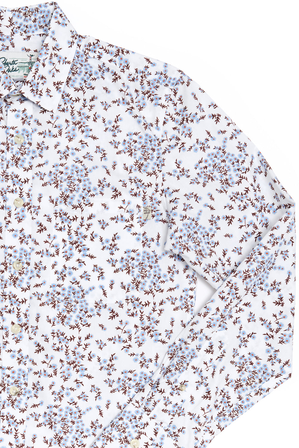 Field Daisy White Long Sleeve