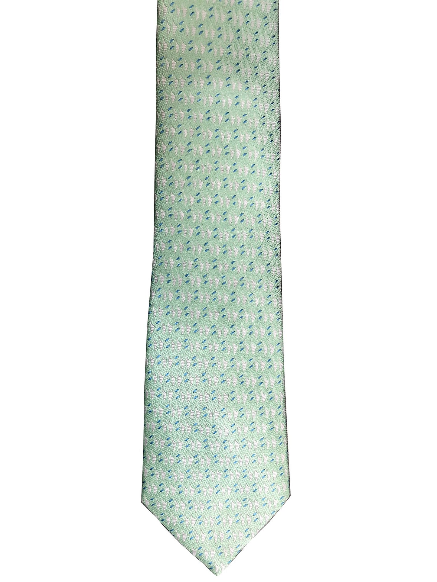 Hawaiian Voyage Mint Modern Tie