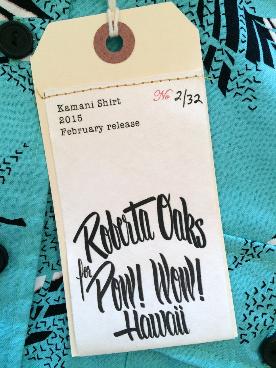 Pow Wow Hawaii 2015 Kamani Shirt - SOLD OUT