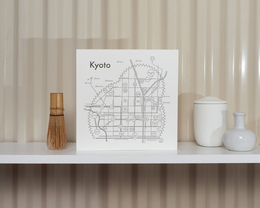 Kyoto Letterpress Print