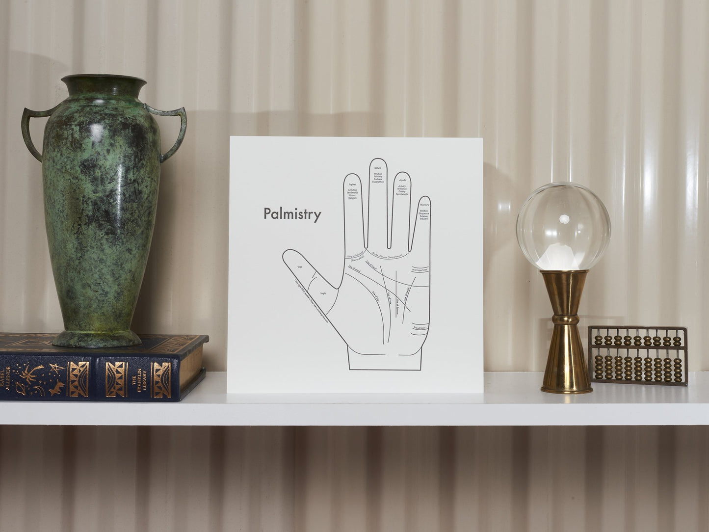 Palmistry Letterpress Print