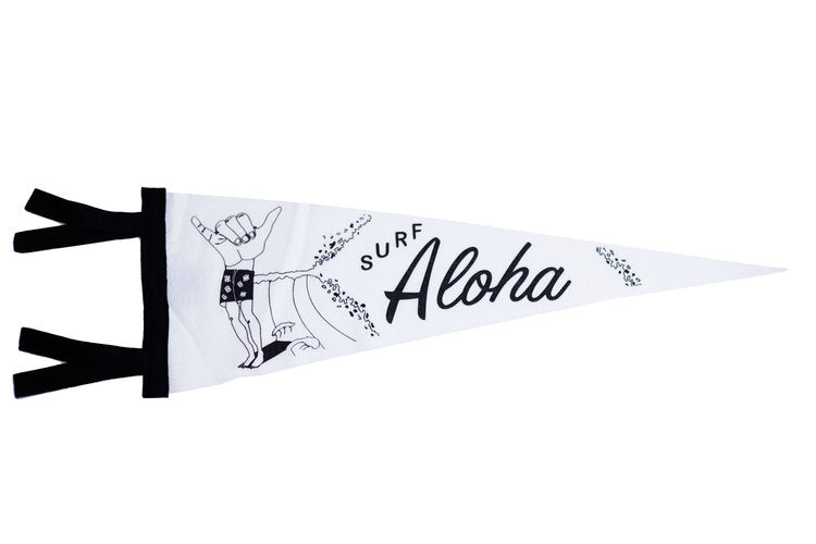 LARGE PENNANT - SURF ALOHA