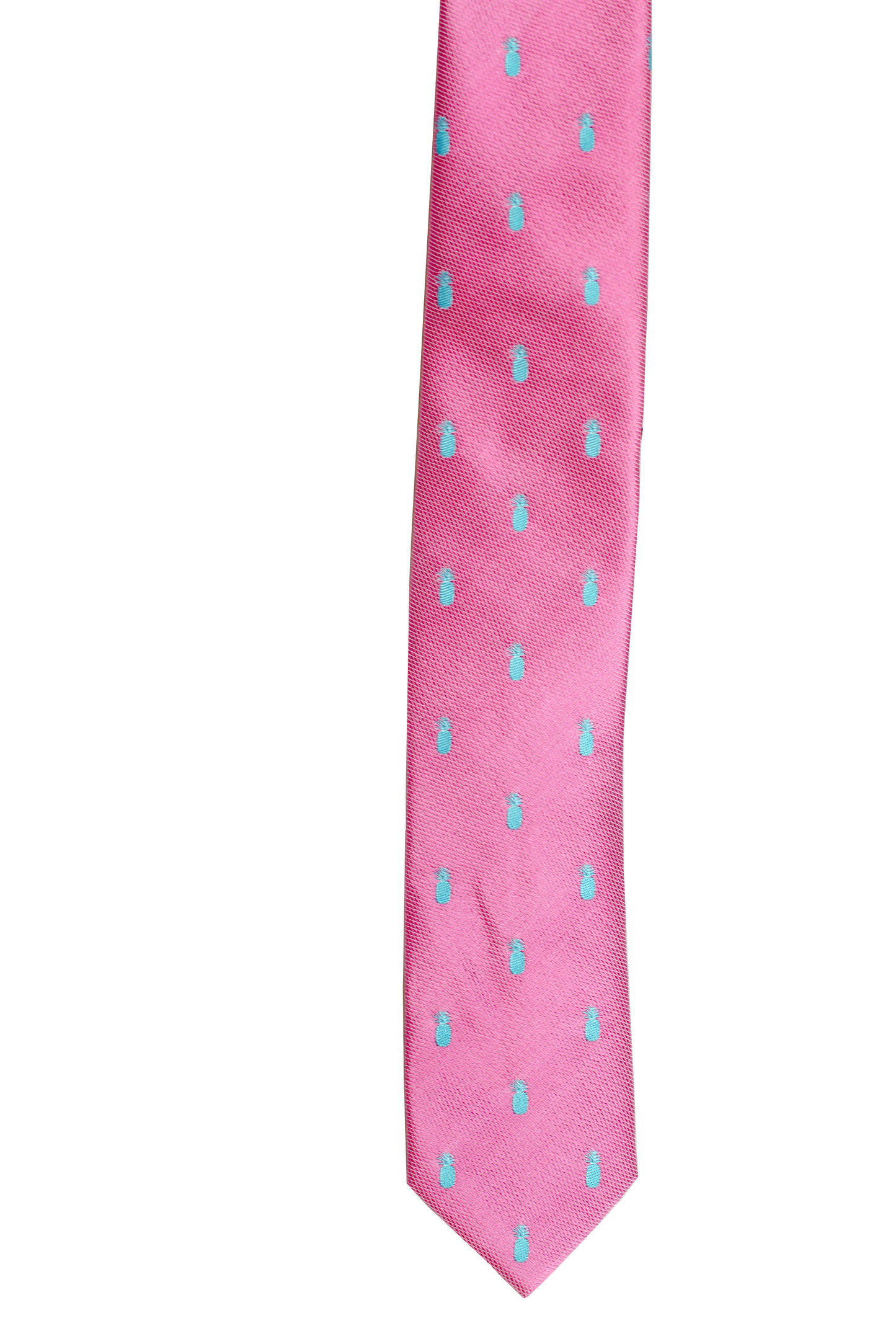 Pineapple Vice Pink Slim Silk