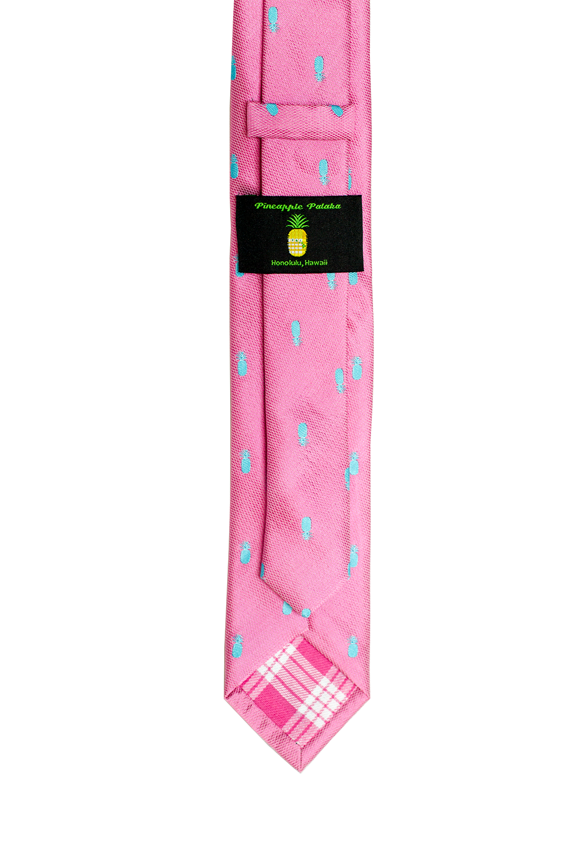 Pineapple Vice Pink Slim Silk