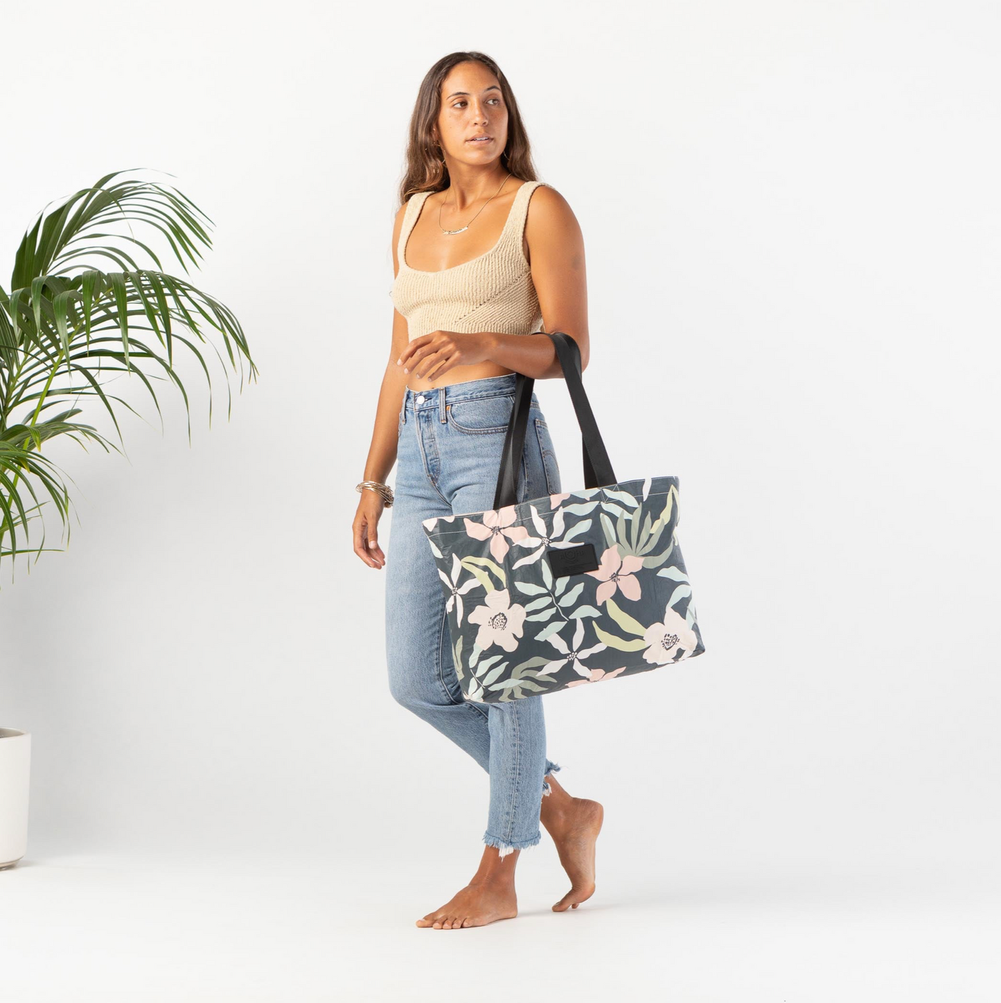 Floral in Eve - Holo Holo Reversible Tote
