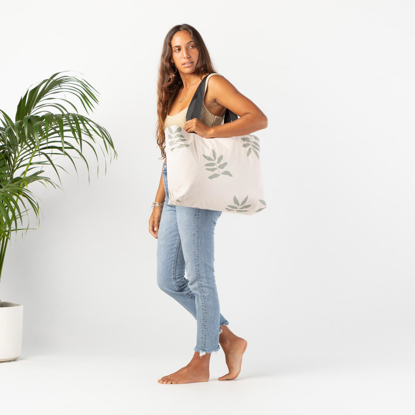 Floral in Eve - Holo Holo Reversible Tote