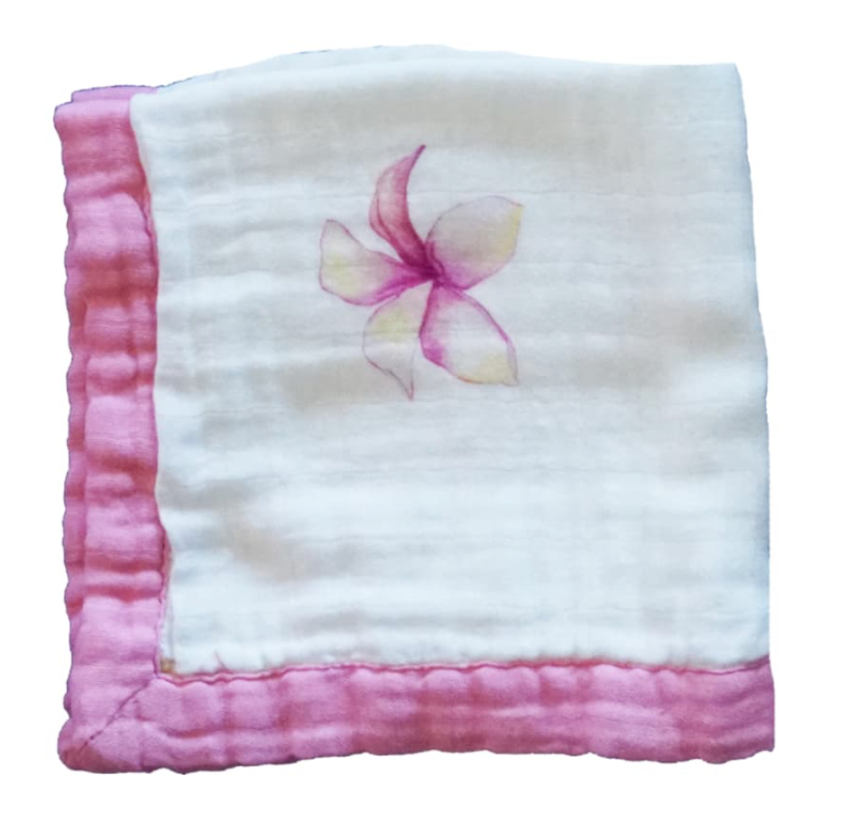 Security Blanket - Plumeria
