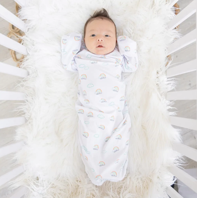 Aloha Layette Gown - One Size