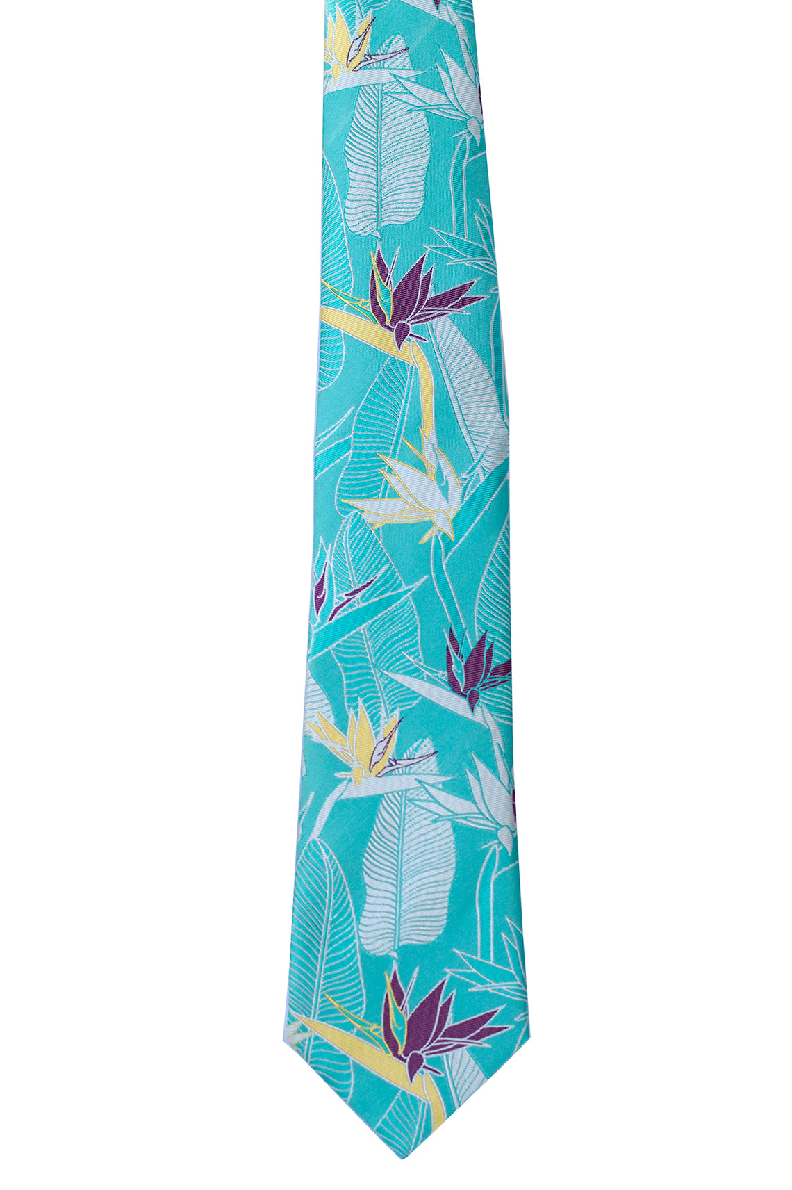 Bird of Paradise Teal Modern