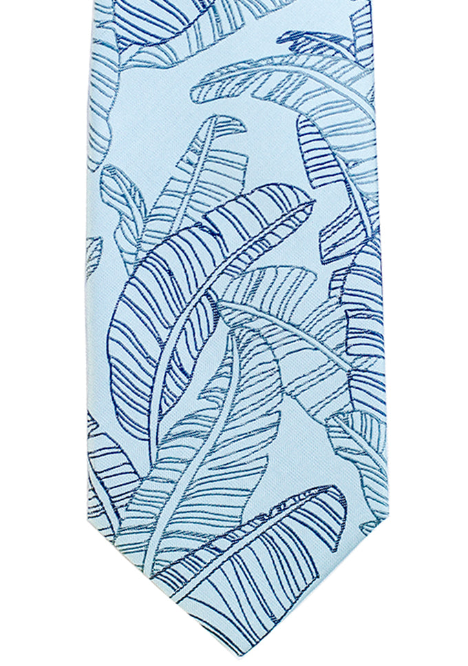 Mai'a Light Blue Modern Tie