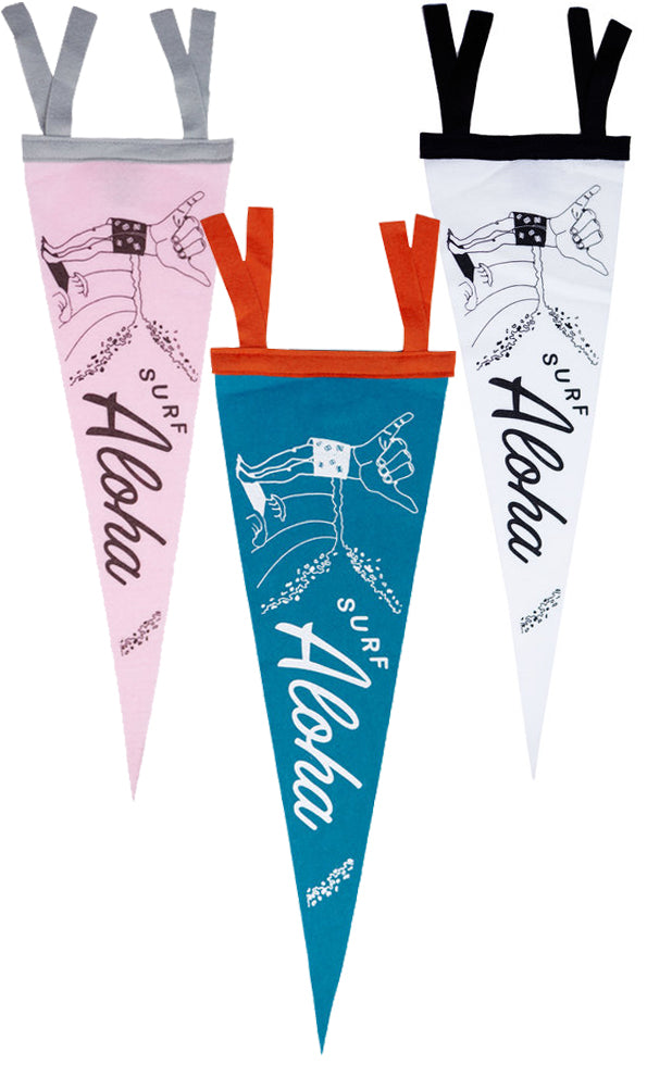 LARGE PENNANT - SURF ALOHA