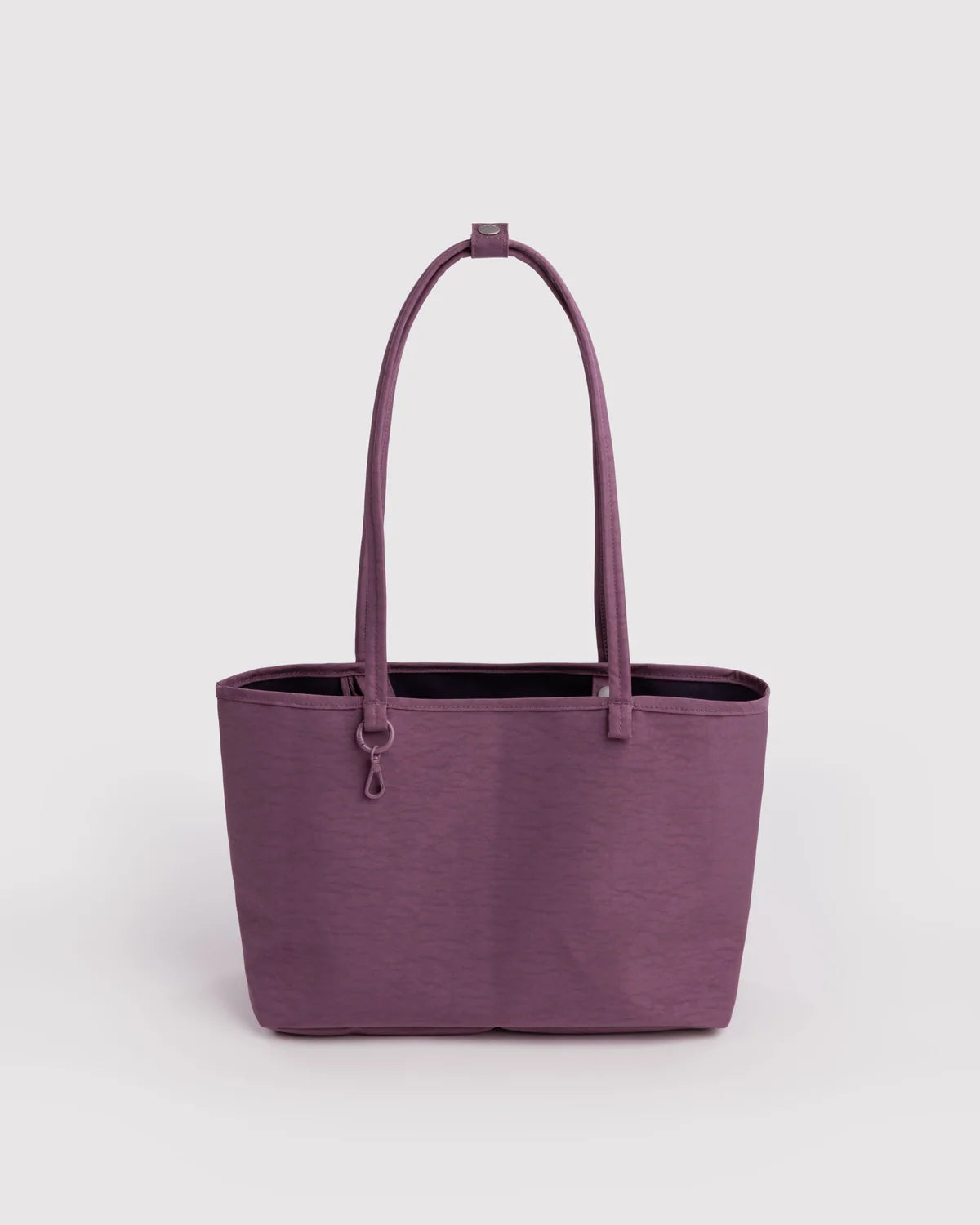 MEDIUM NYLON REVERSIBLE TOTE - WILD PLUM MIX