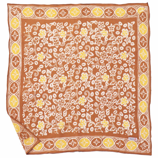 Batik Bandana - Sunset Orange Clementine