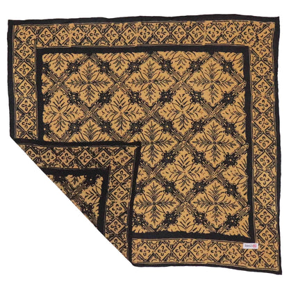 Batik Bandana - Brown + Black