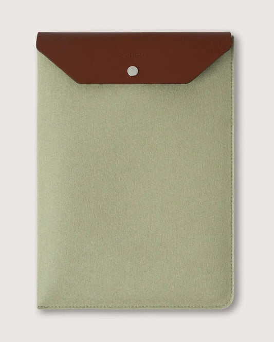 Merino Wool Laptop Sleeve - Dew Sienna